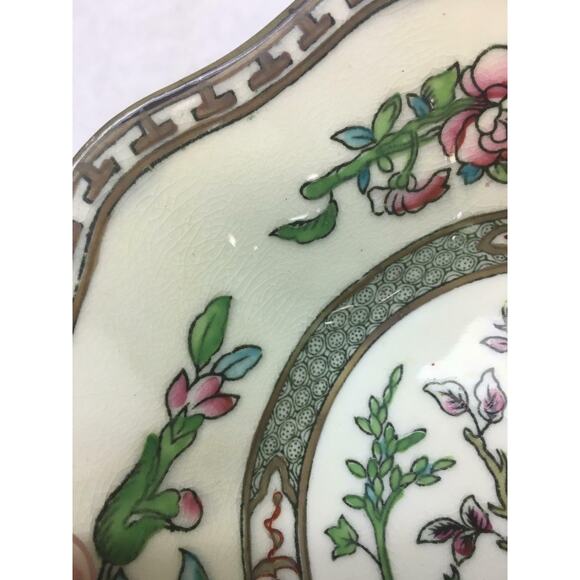 VINTAGE Coalport CHINA Indian SUMMER Pattern 3 Bowl SET Ice CREAM Soup CEREAL - Picture 5 of 12